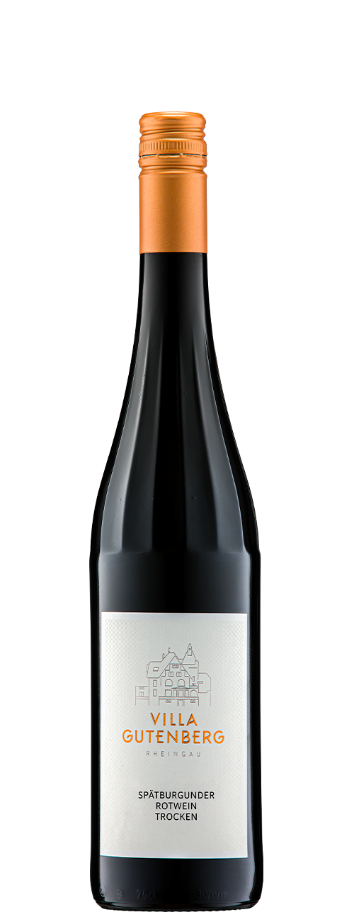 Abbildung des Produktes: Villa Gutenberg Spätburgunder Qualitätswein Trocken 2022 - 150-2022