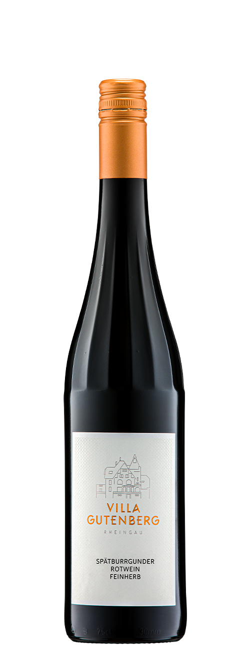 Abbildung des Produktes: Villa Gutenberg Spätburgunder Qualitätswein Feinherb 2023 - 151-2023